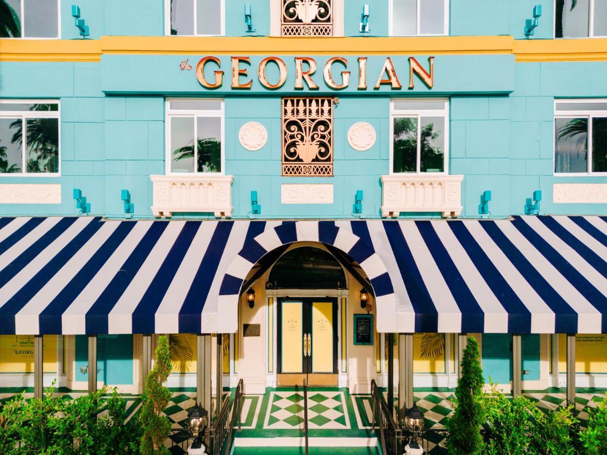 The Georgian Hotel Los Angeles Exteriér fotografie